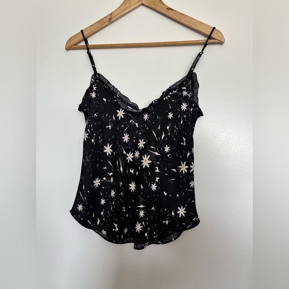 ARITZIA Wilfred Daisy Black Tank Top XS - Picture 5 of 6